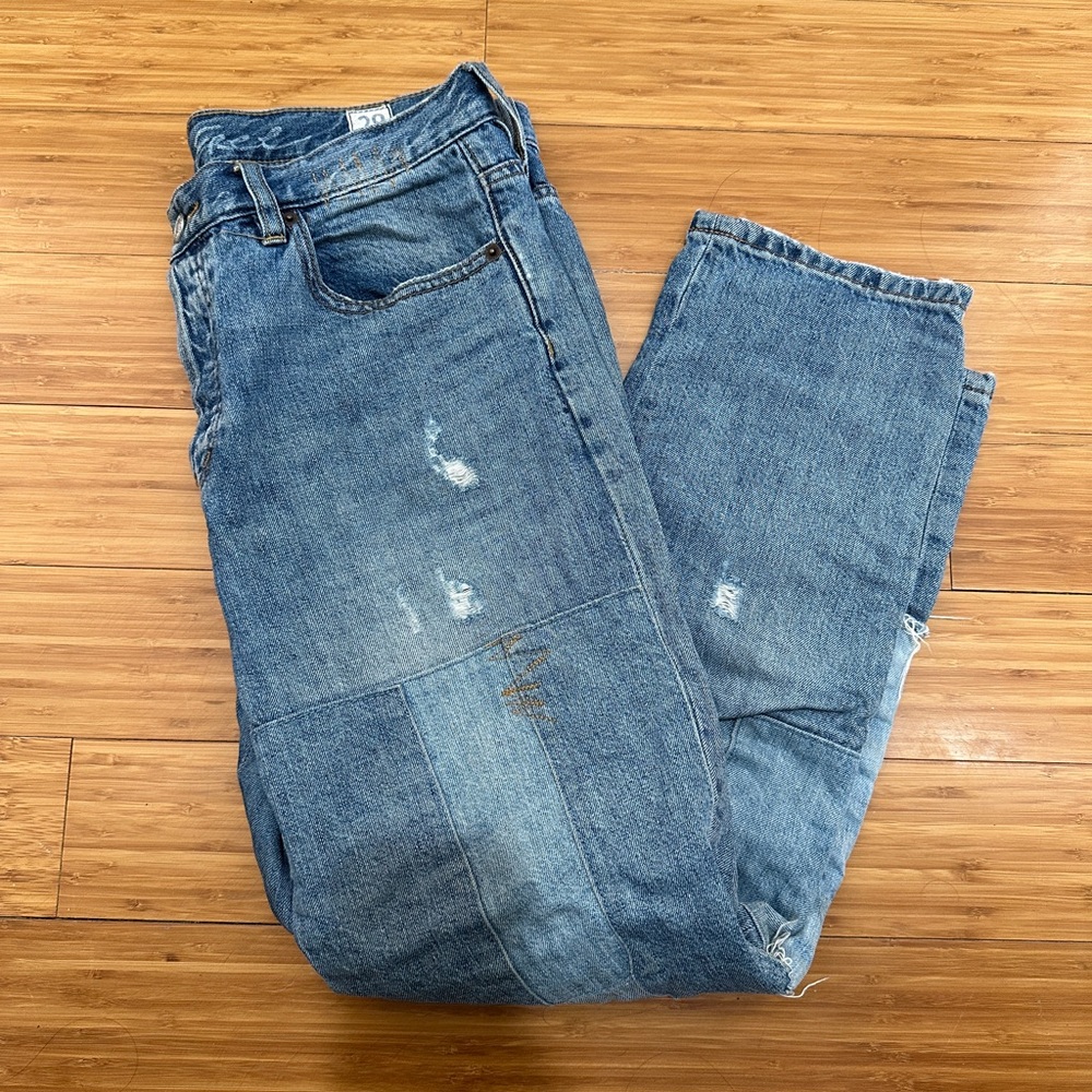 Free People jeans.